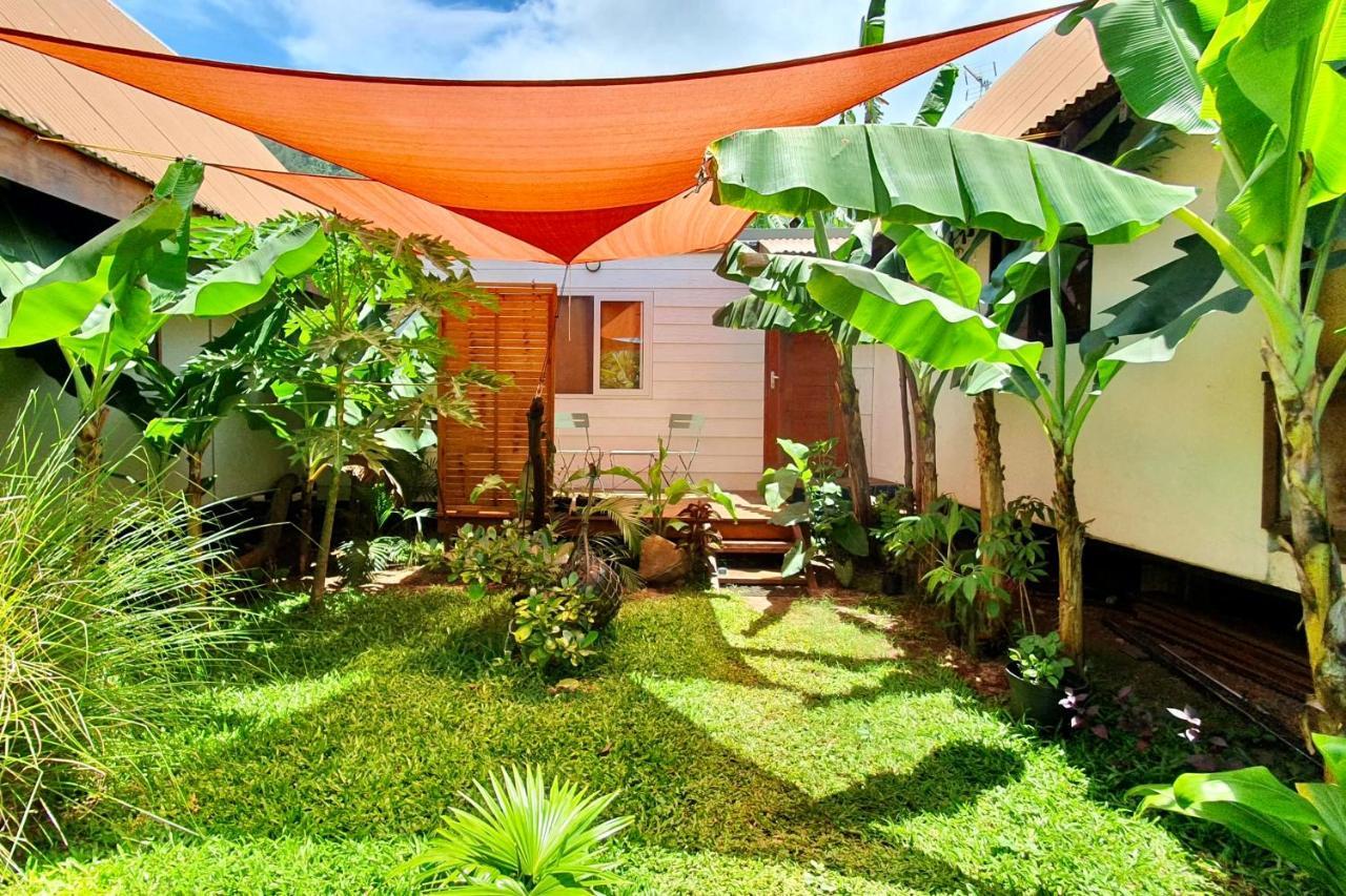 HaapitiAuti Studio Direct Access To The Beach On Moorea With Ac -Wifi - Netflixアパートメント エクステリア 写真