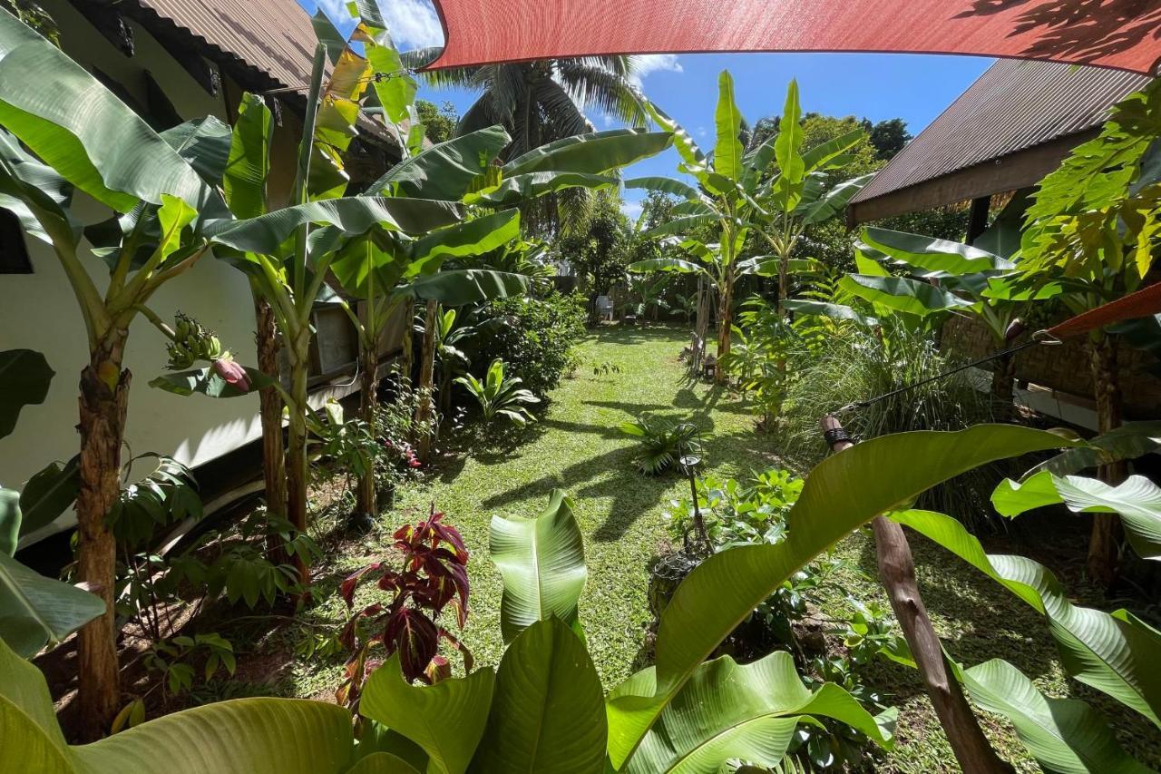 HaapitiAuti Studio Direct Access To The Beach On Moorea With Ac -Wifi - Netflixアパートメント エクステリア 写真